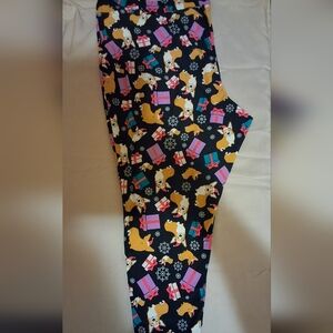 Preloved Terra and sky colorful corgi pants 4X